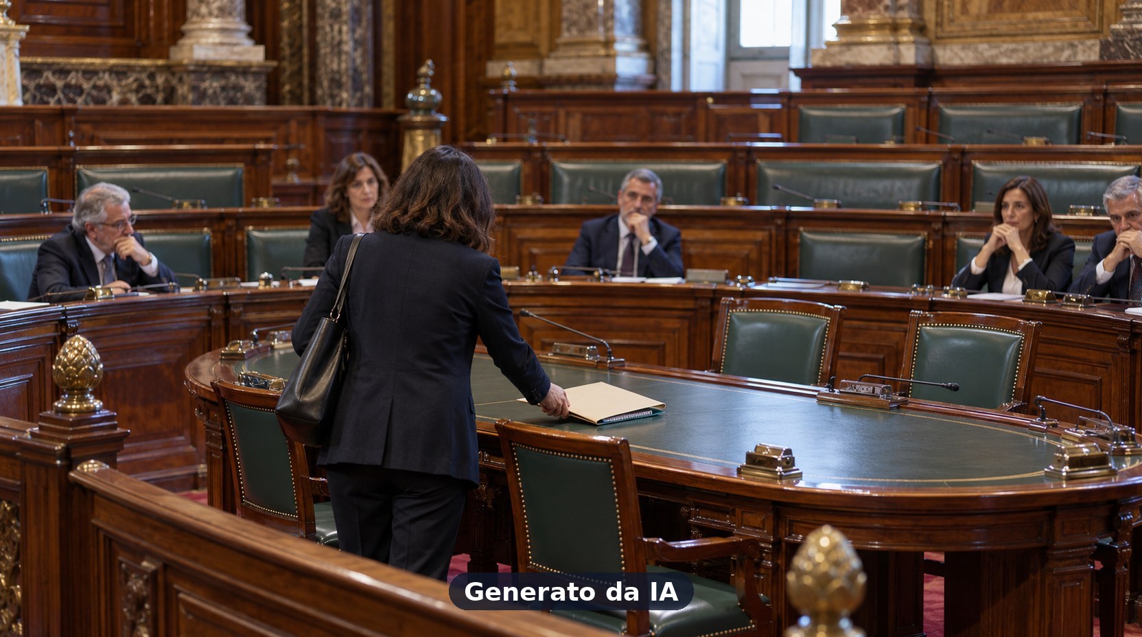 Anief, il Senato riceve proposte per il precariato (generato da IA)