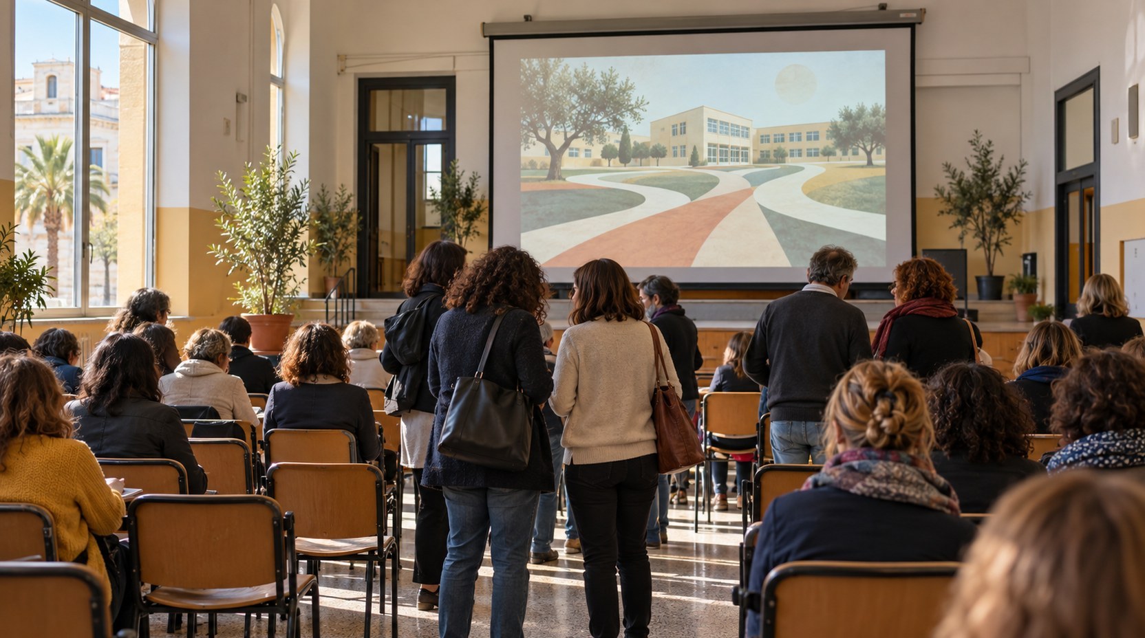 Bari, FLC CGIL indice assemblee sindacali a novembre (generato da IA)