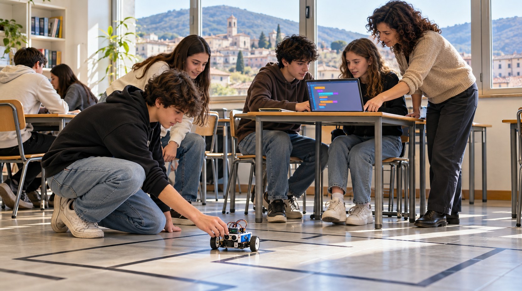 Code Week promuove la competenza digitale nelle scuole (generato da IA)