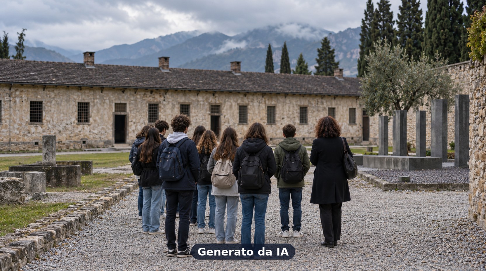 Friuli Venezia Giulia, fondo per viaggi di memoria (generato da IA)