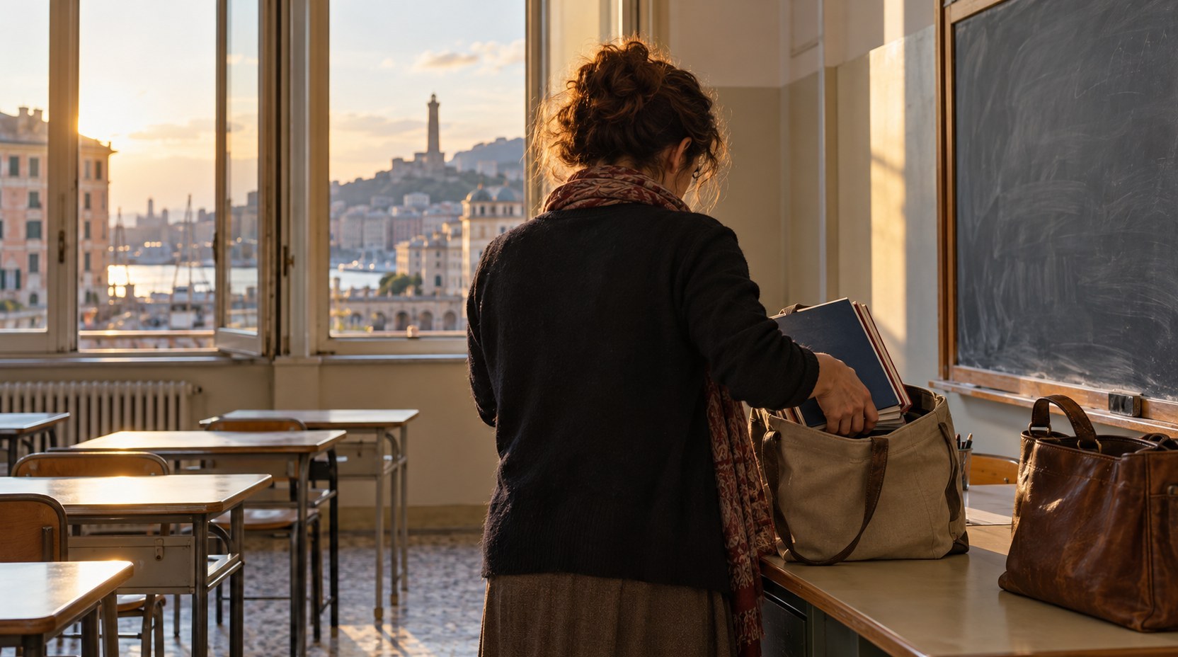 Genova, rettifica decreto permessi diritto allo studio (generato da IA)