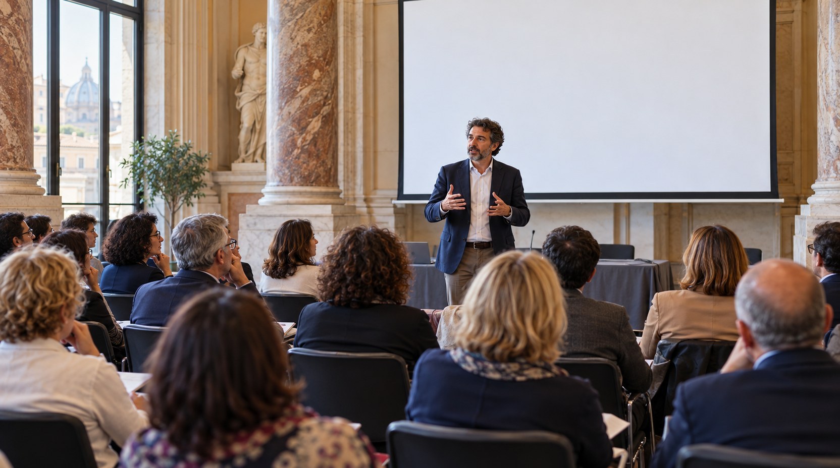Gilda organizza formazione RSU e TAS a Roma (generato da IA)