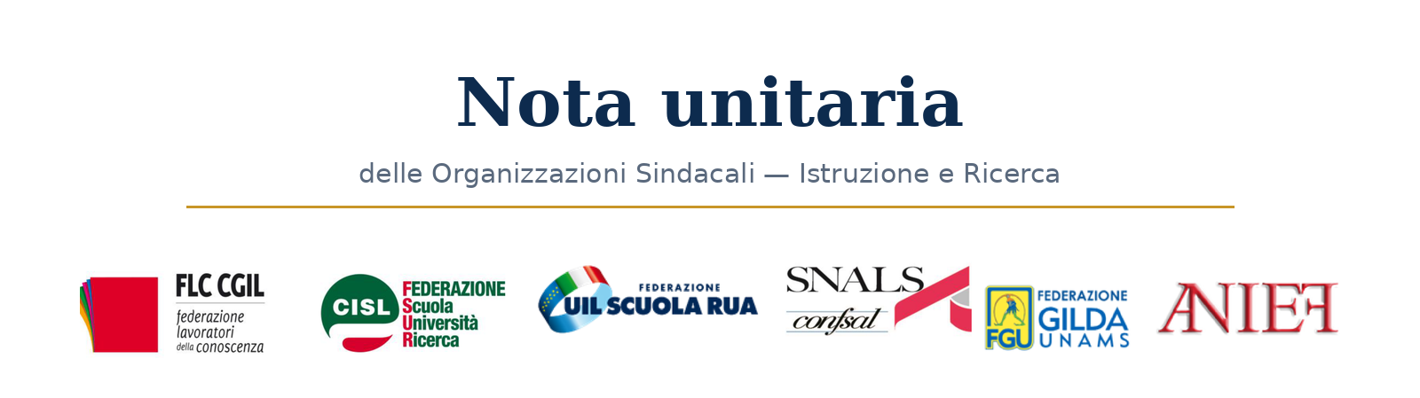 Istruzione e Ricerca: sindacati chiedono risorse extra