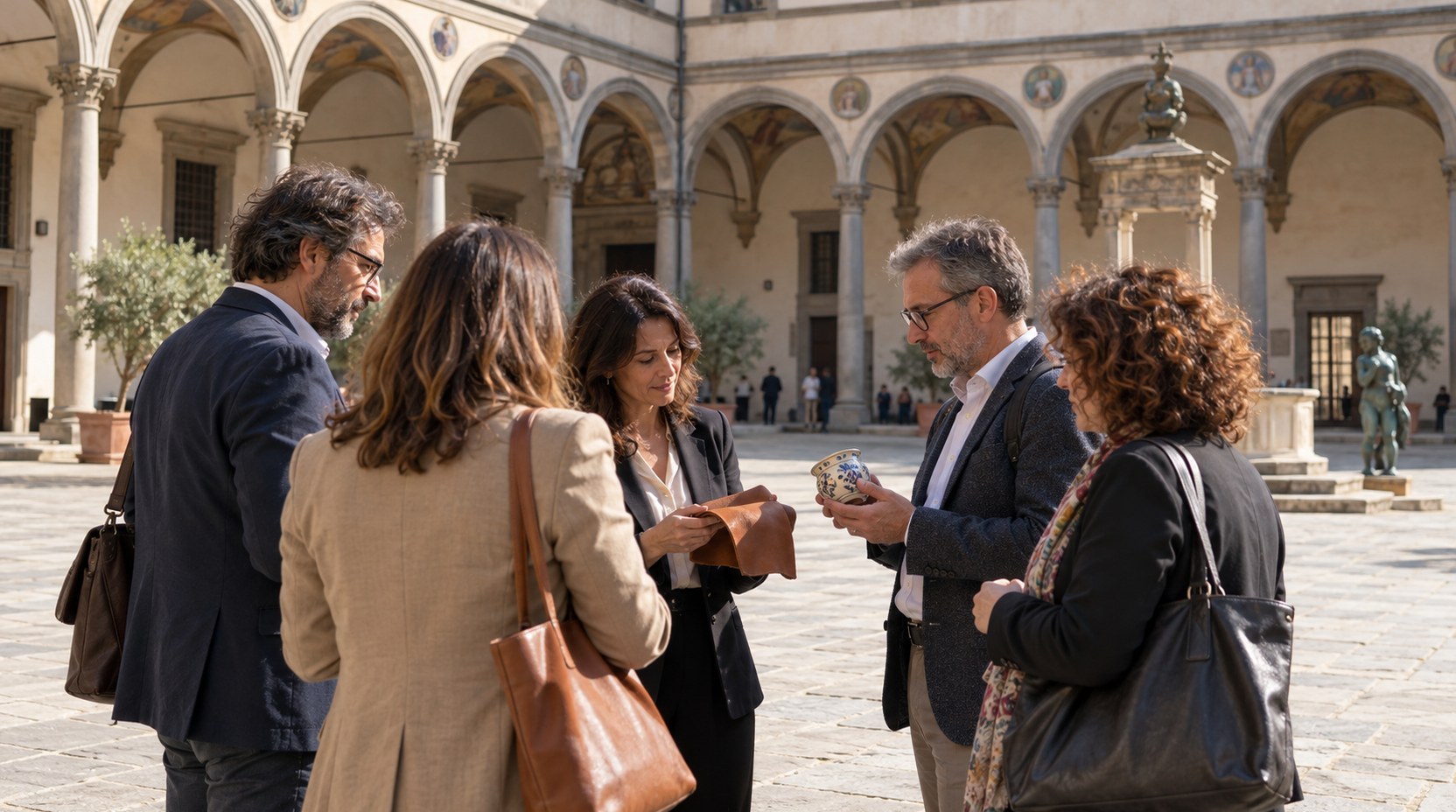 Lazio, seminario Liceo del Made in Italy a Firenze (generato da IA)