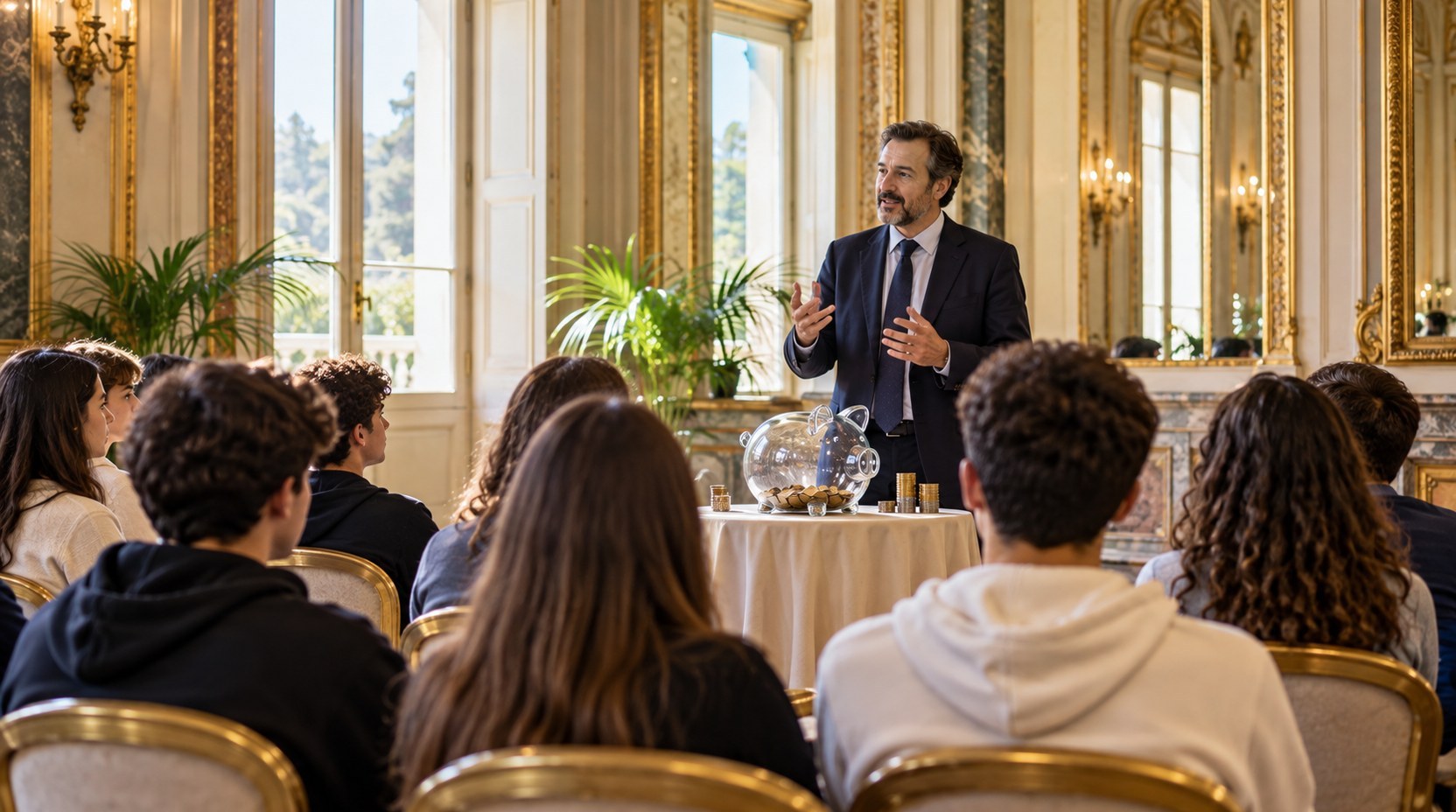 Lecce promuove seminario educazione finanziaria (generato da IA)