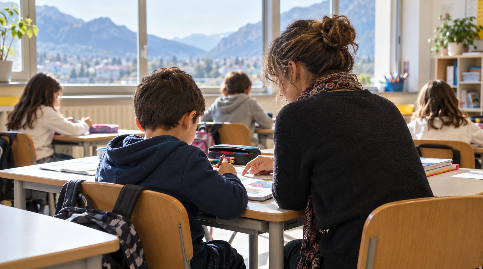 Lecco, assegnati i posti sostegno in deroga (generato da IA)