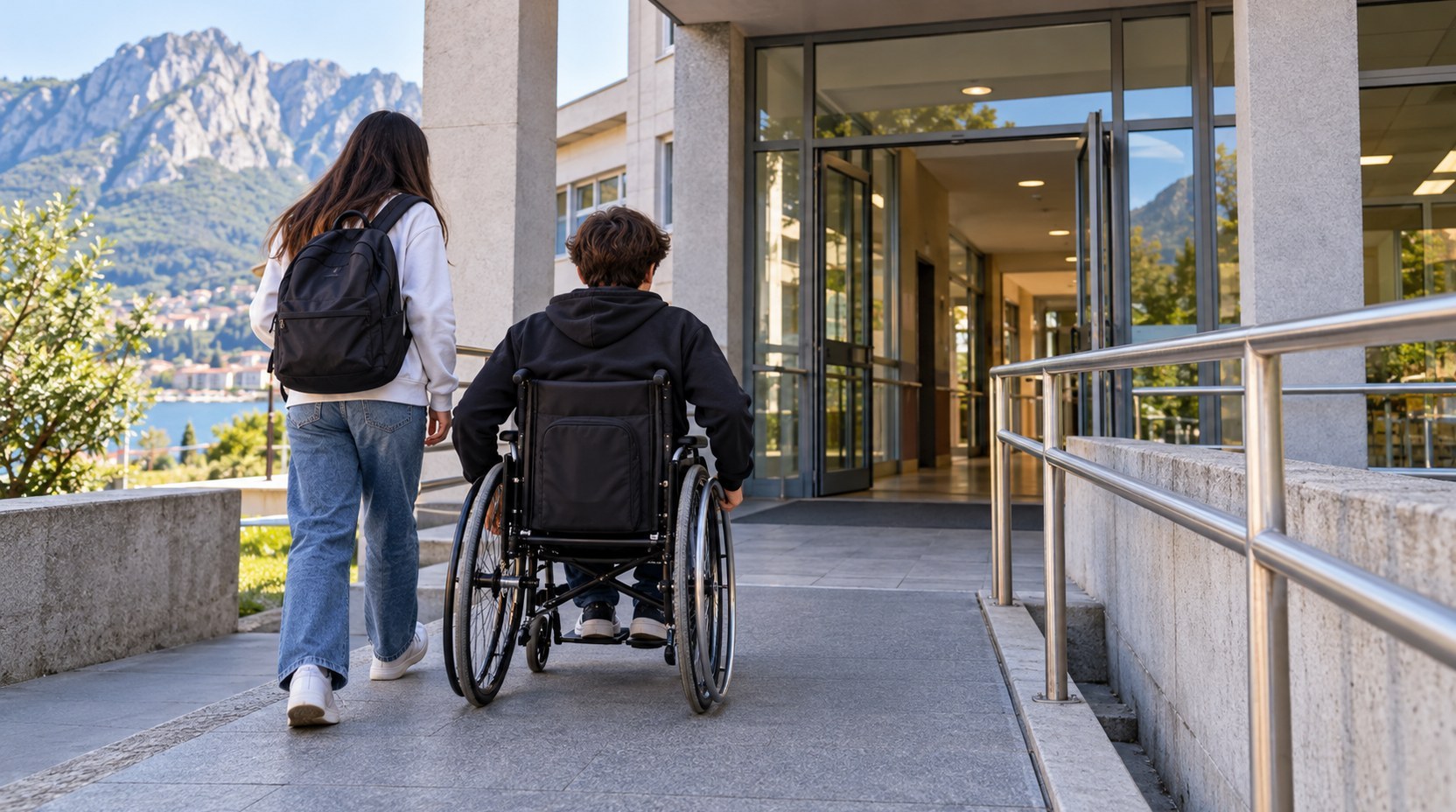 Lecco, liquidati contributi per alunni con disabilità (generato da IA)