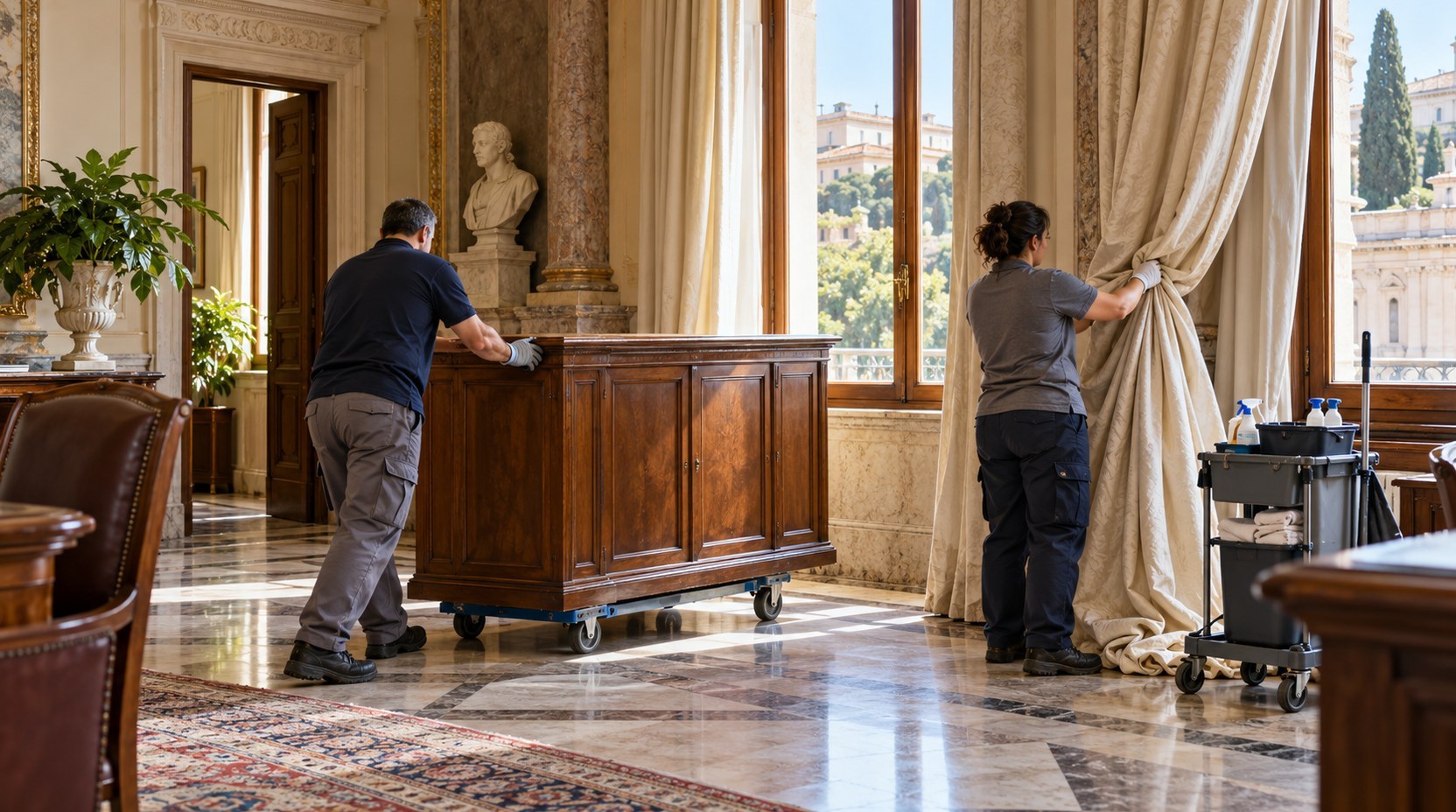 MIM affida servizi di pulizia e logistica a PRIMA S.R.L.S (generato da IA)