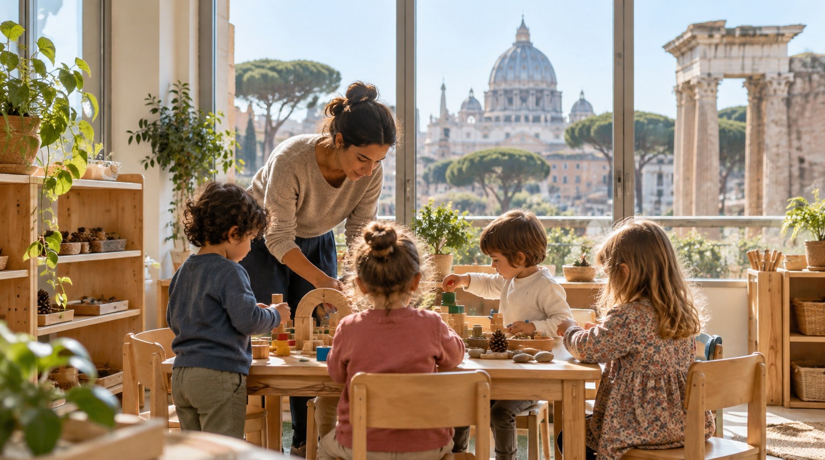 MIM partecipa alla conferenza OCSE sull'educazione precoce (generato da IA)