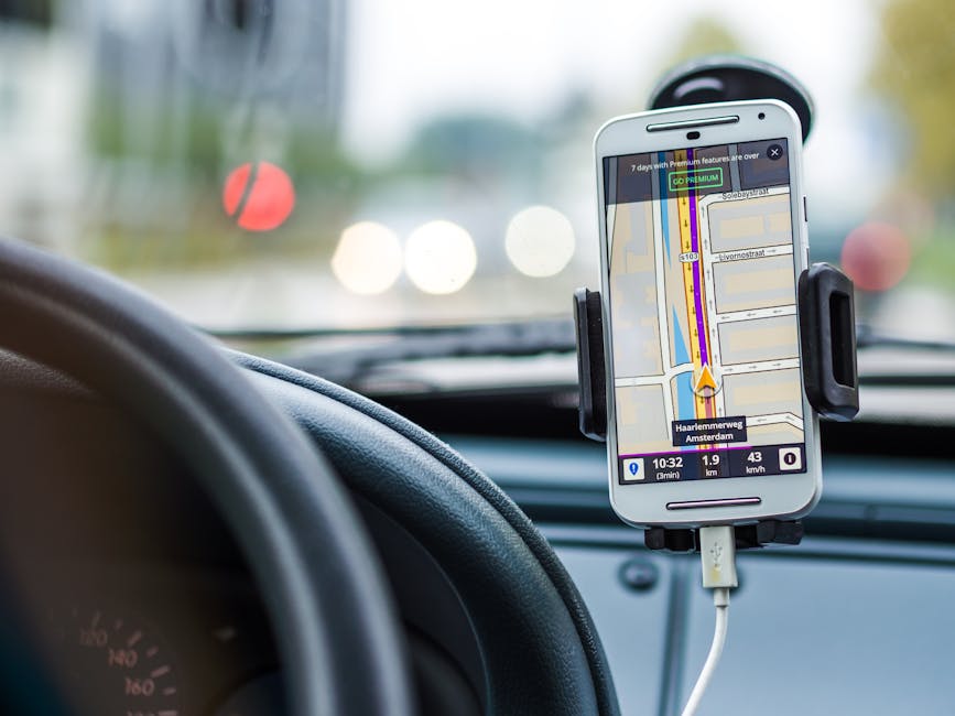 GPS su cruscotto auto per supplenze 2026: navigazione verso la scuola, preferenze di sede e gestione rapida delle minicall.