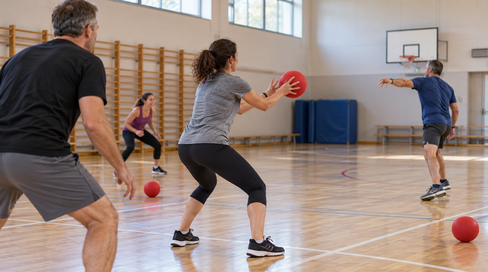 Parma organizza laboratorio di dodgeball per docenti (generato da IA)