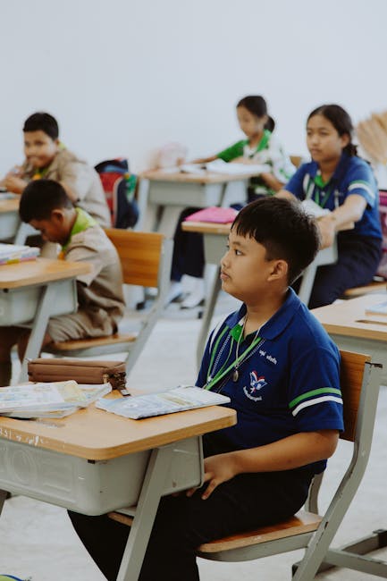 Alunno pensieroso in classe: riorganizzazione oraria scolastica e tensioni tra genitori e dirigente scolastica
