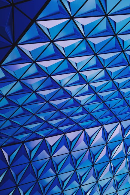 Illustrazione geometrica blu che rappresenta l'incidenza unica di due rette, concetto chiave dell'articolo sulle rette incidenti.