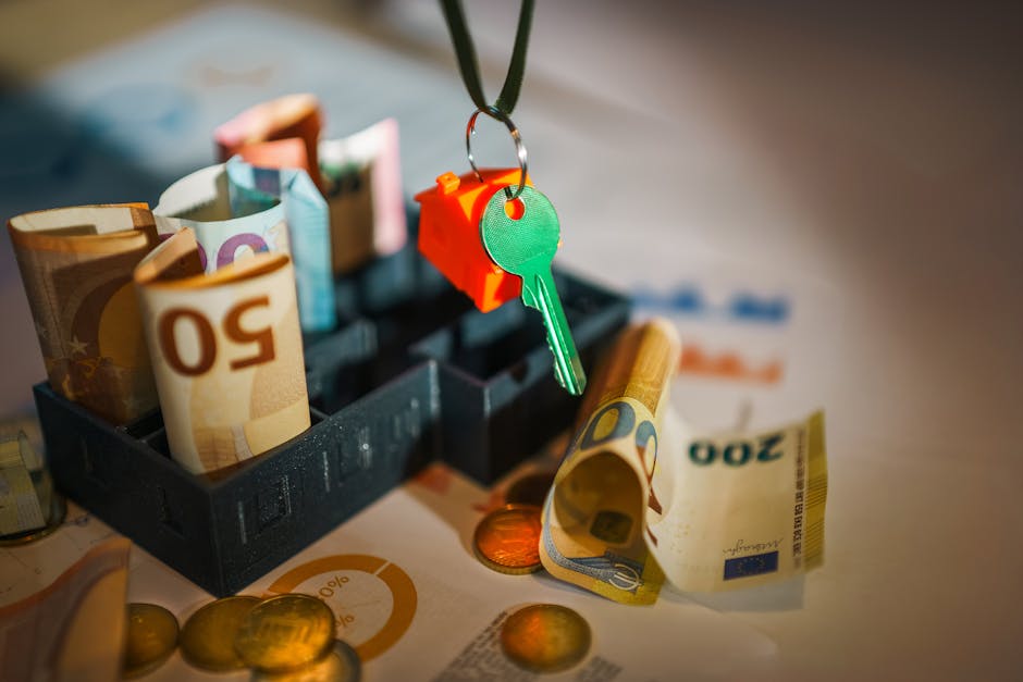 Stipendio eroso dall'inflazione: banconote euro, chiave casa e grafici che mostrano la perdita di potere d'acquisto dei lavoratori