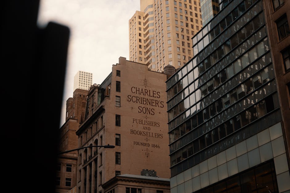 Edificio Charles Scribners Sons a New York, simbolo di tradizione e innovazione per i docenti impegnati nella Maturità 2026.
