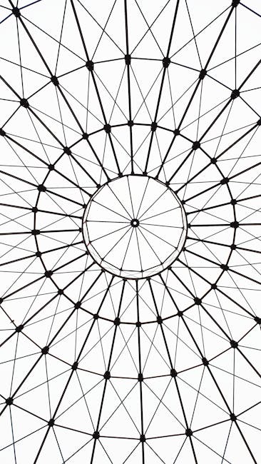Schema geometrico complesso con cerchi e linee per spiegare le formule del cerchio e le relazioni geometriche nell'articolo.