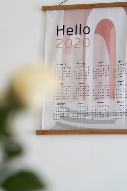 Calendario 2020 appeso, utile per controllare le date dei percorsi di sostegno Indire dal 26 marzo al 7 aprile e prepararsi al meglio.