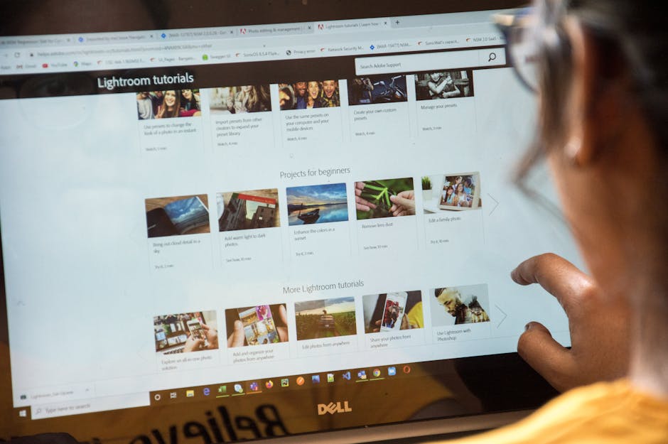 Tutorial Lightroom per principianti: guida passo passo all'uso del software di fotoritocco, progetti e risorse per iniziare a editare foto.
