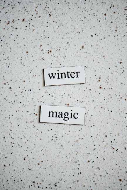 Ispirazione invernale per la scrittura creativa: le parole inverno e magia evocano atmosfere e idee per il laboratorio di scrittura.
