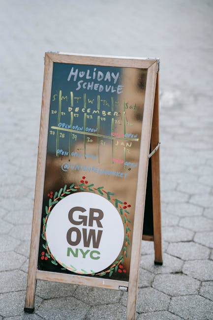 Calendario festivo Grow NYC, opportunità e scadenze per i contratti pubblici 2025-2027 dal 3 dicembre, consultare il programma.