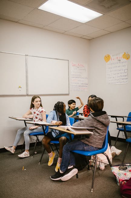 Studenti in classe durante una lezione: immagine correlata all'articolo sugli scioperi scolastici e le dichiarazioni di Salvini.