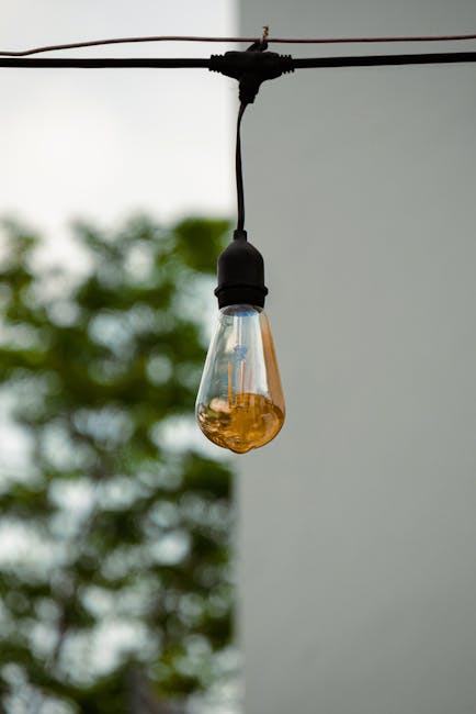 Lampadina a filamento vintage: peso del vetro e efficienza energetica nell'illuminazione sostenibile