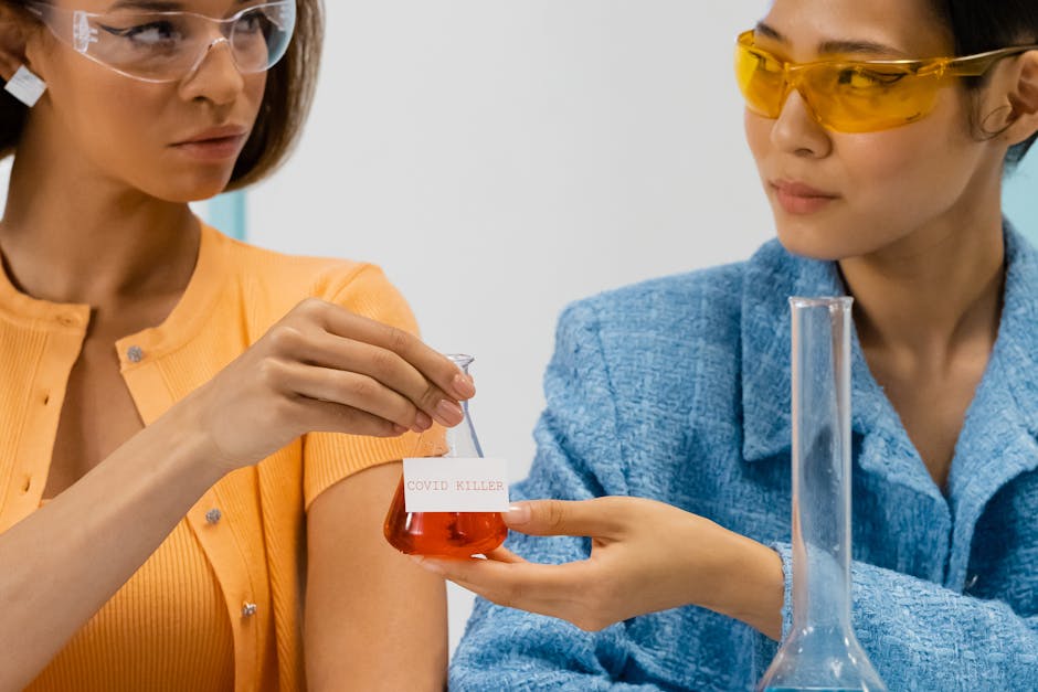 Donne scienziate analizzano campione COVID killer: focus sulla presenza femminile STEM e disparità salariali secondo AlmaLaurea