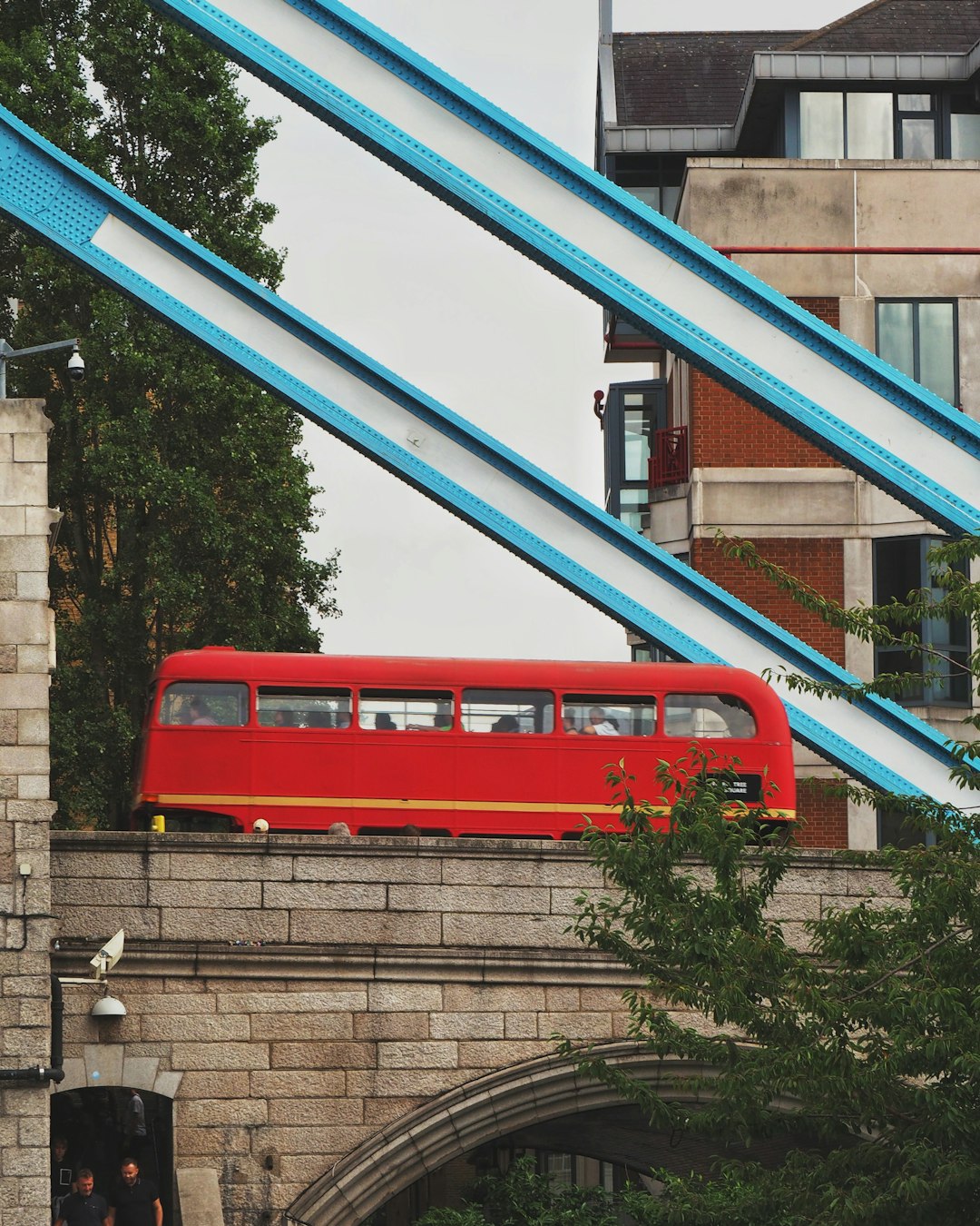 Autobus rosso a Londra sul Tower Bridge: opportunità di lavoro nel turismo e necessità di formazione professionale