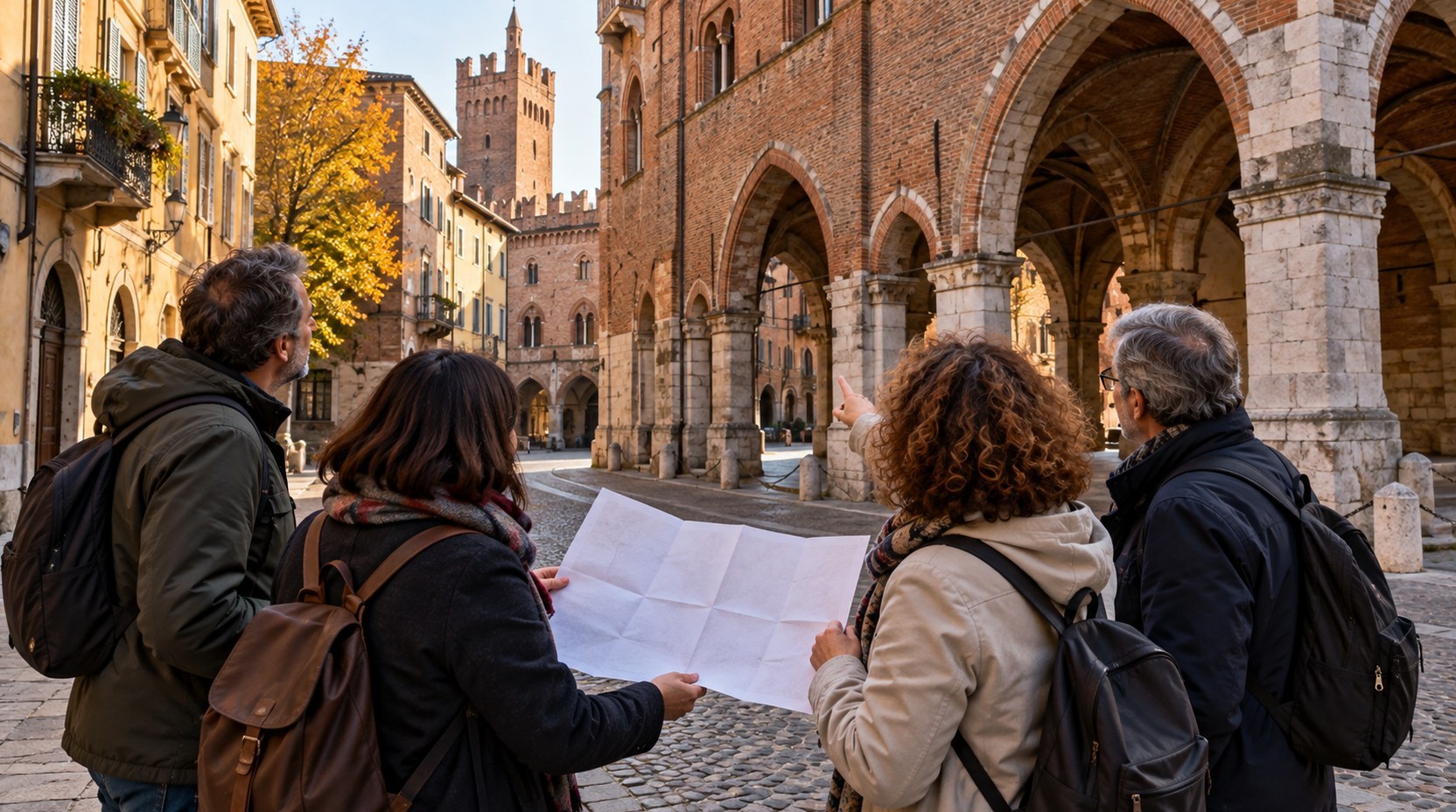 Piacenza, rinvio corso orienteering culturale per docenti (generato da IA)