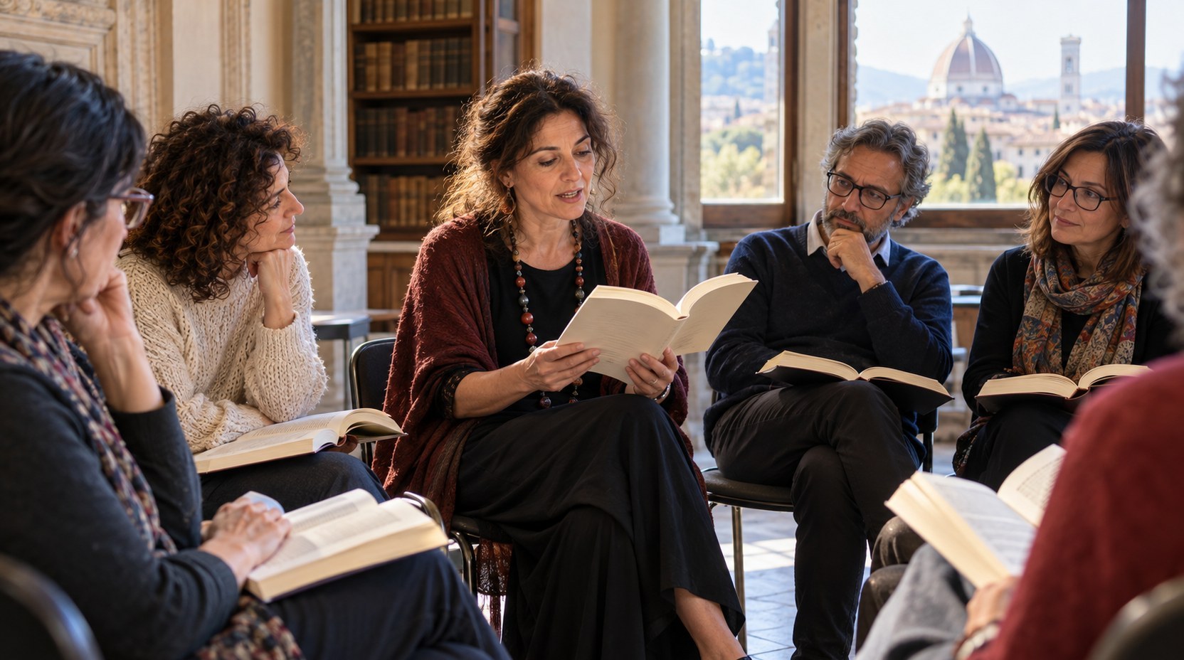 Piemonte, convegno sulla lettura ad alta voce a Roma e Perugia (generato da IA)