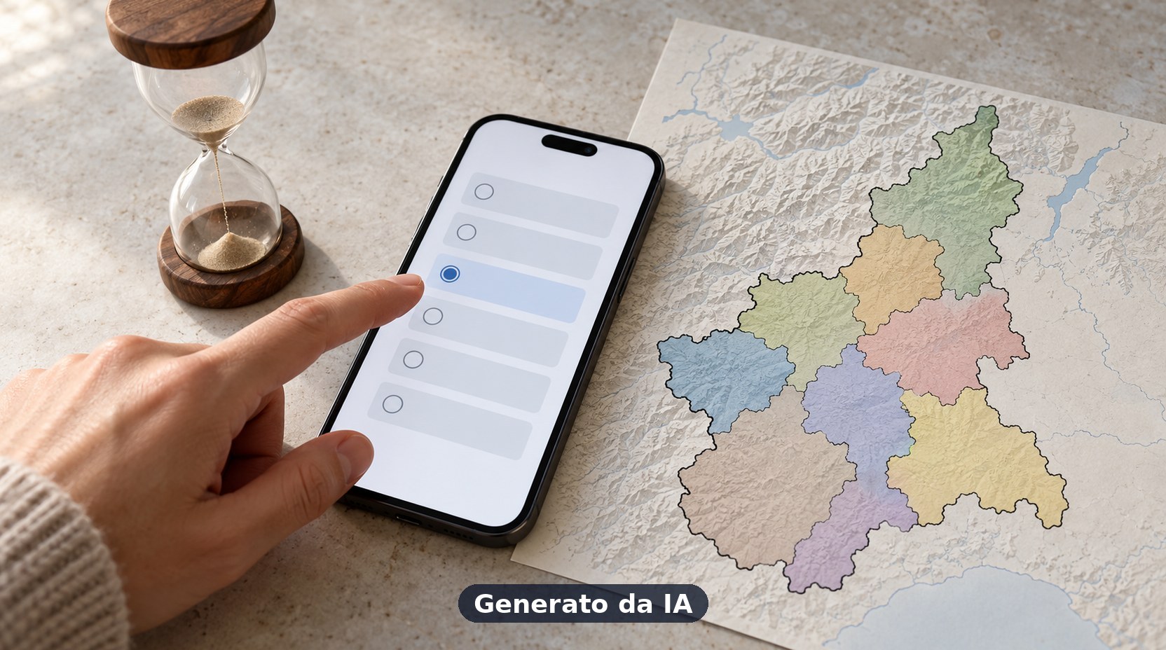 Piemonte, scorrimento nomine in ruolo: scelte provincia (generato da IA)