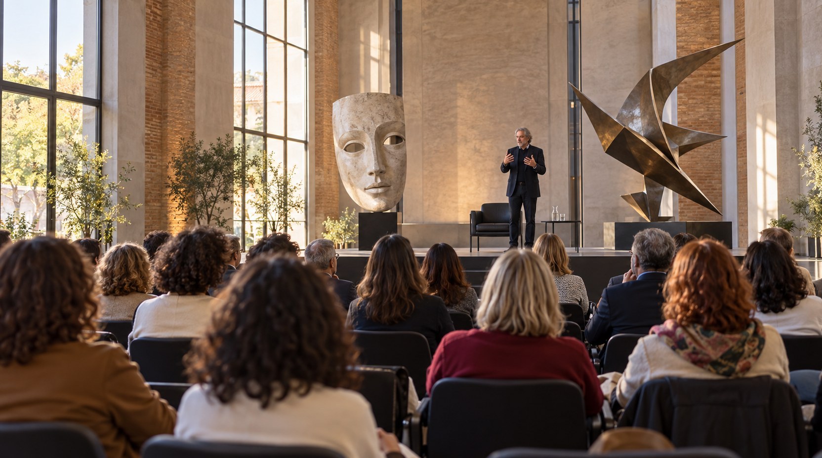 Puglia, esonero per convegno culturale a Roma (generato da IA)