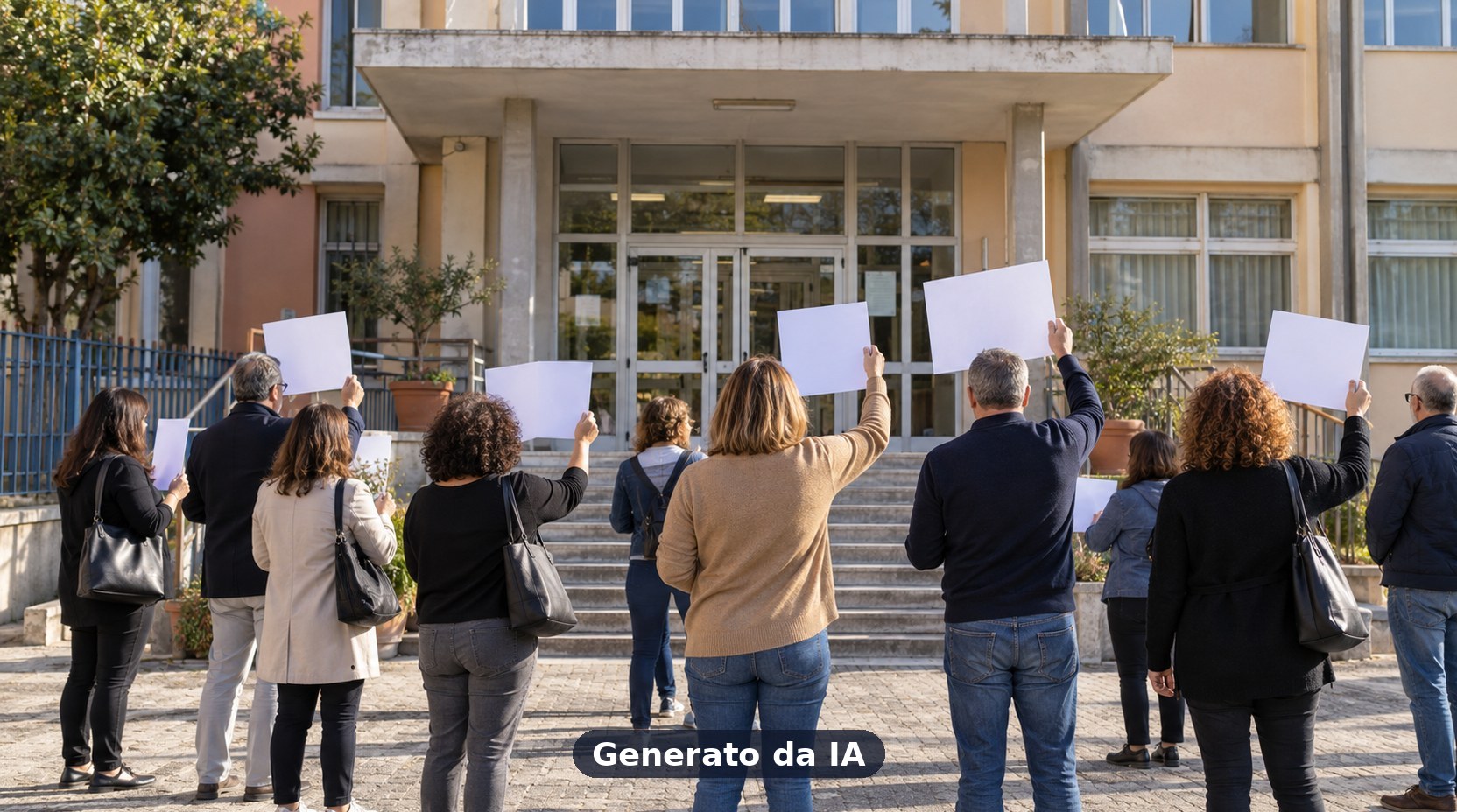 Reggio Calabria, sciopero scuola il 30 ottobre 2026 (generato da IA)