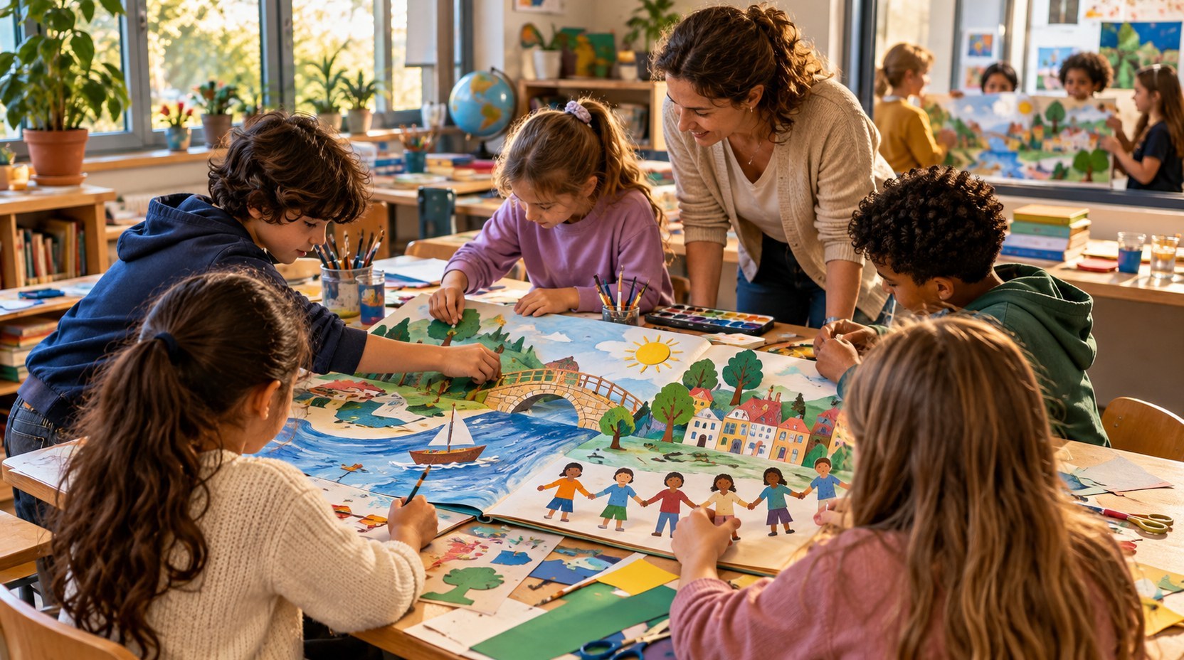 Scuola, 5 istituti italiani vincono il Premio europeo eTwinning (generato da IA)
