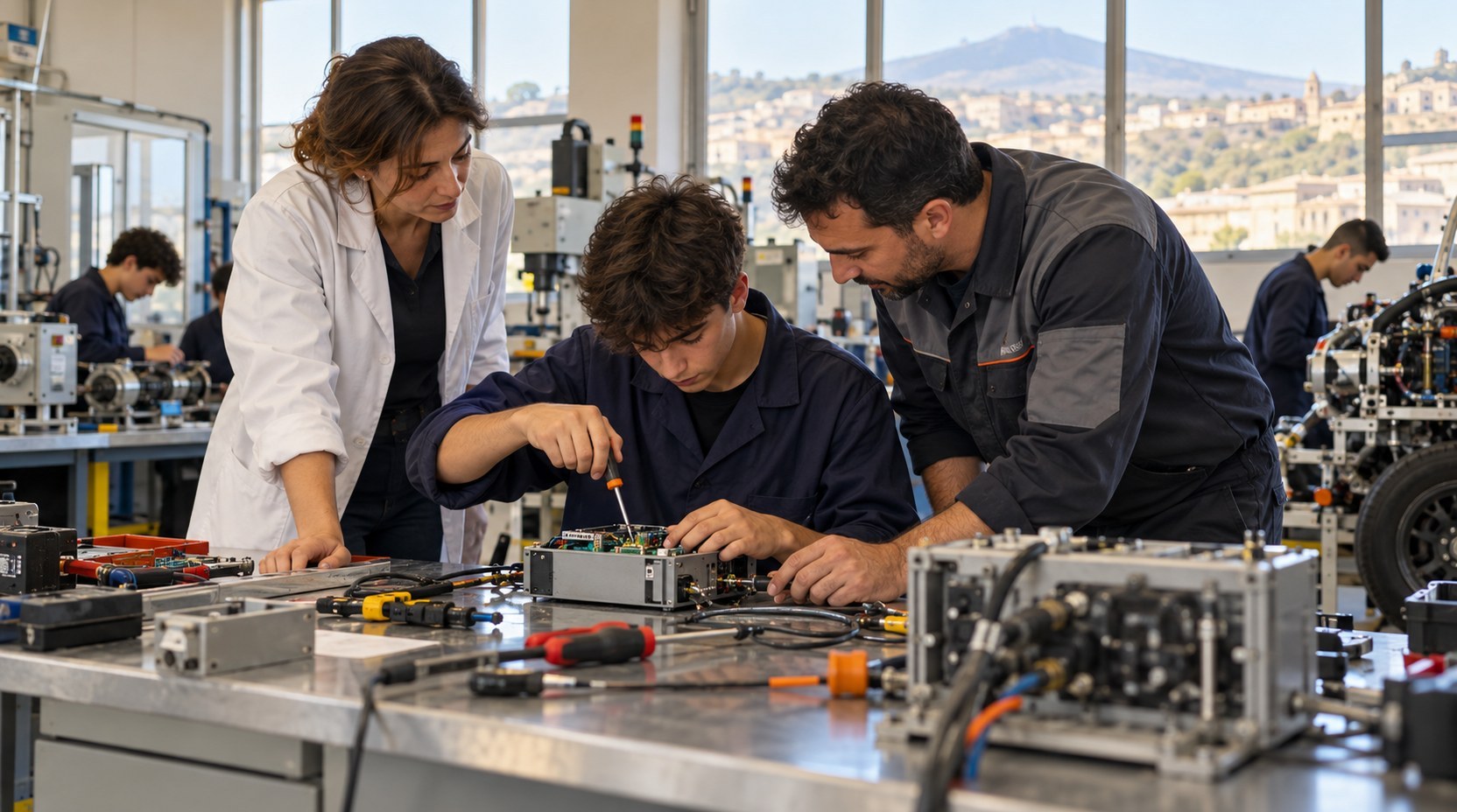 Sicilia, la riforma della filiera tecnologico-professionale 4+2 (generato da IA)