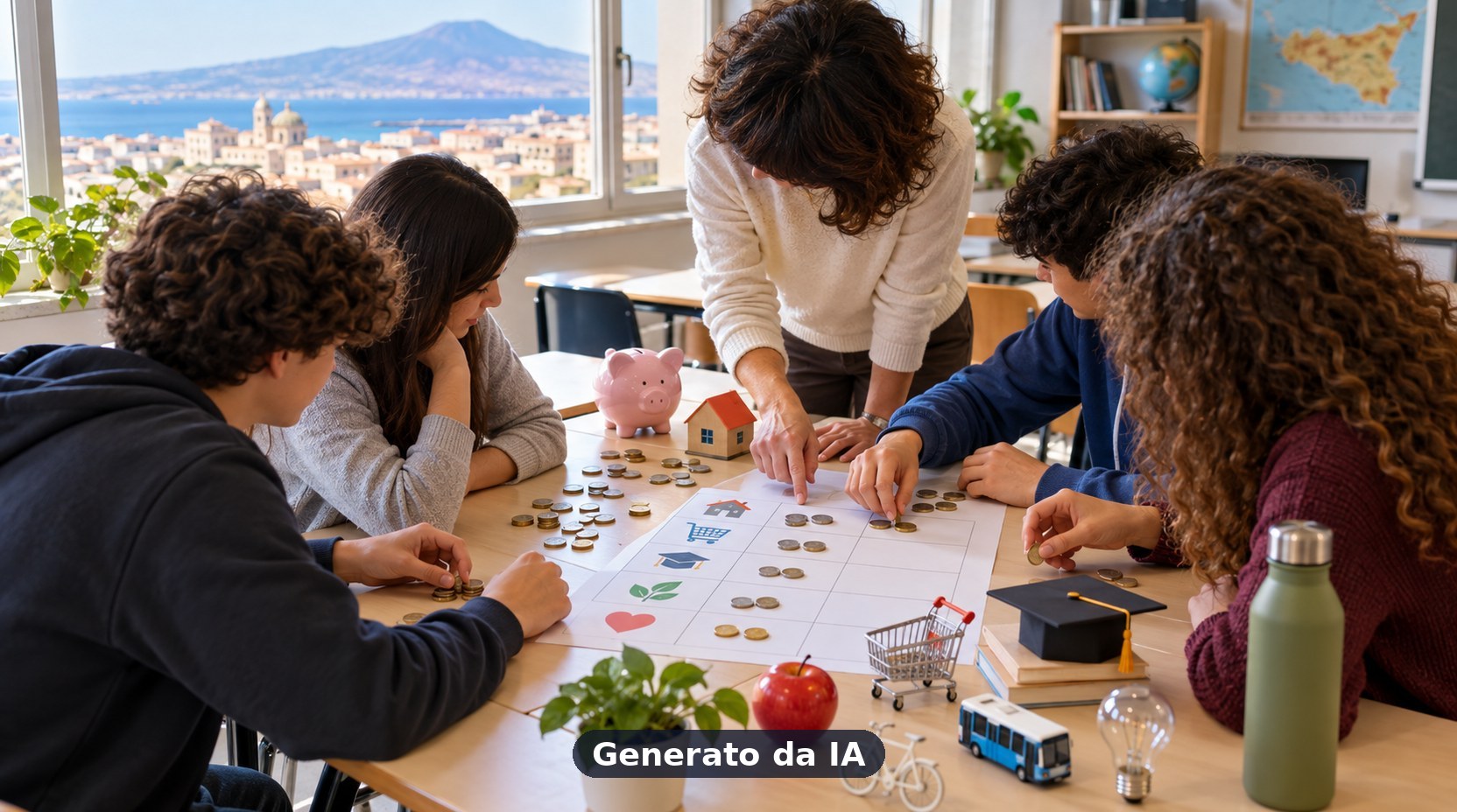 Siracusa, percorso formativo educazione finanziaria per docenti (generato da IA)
