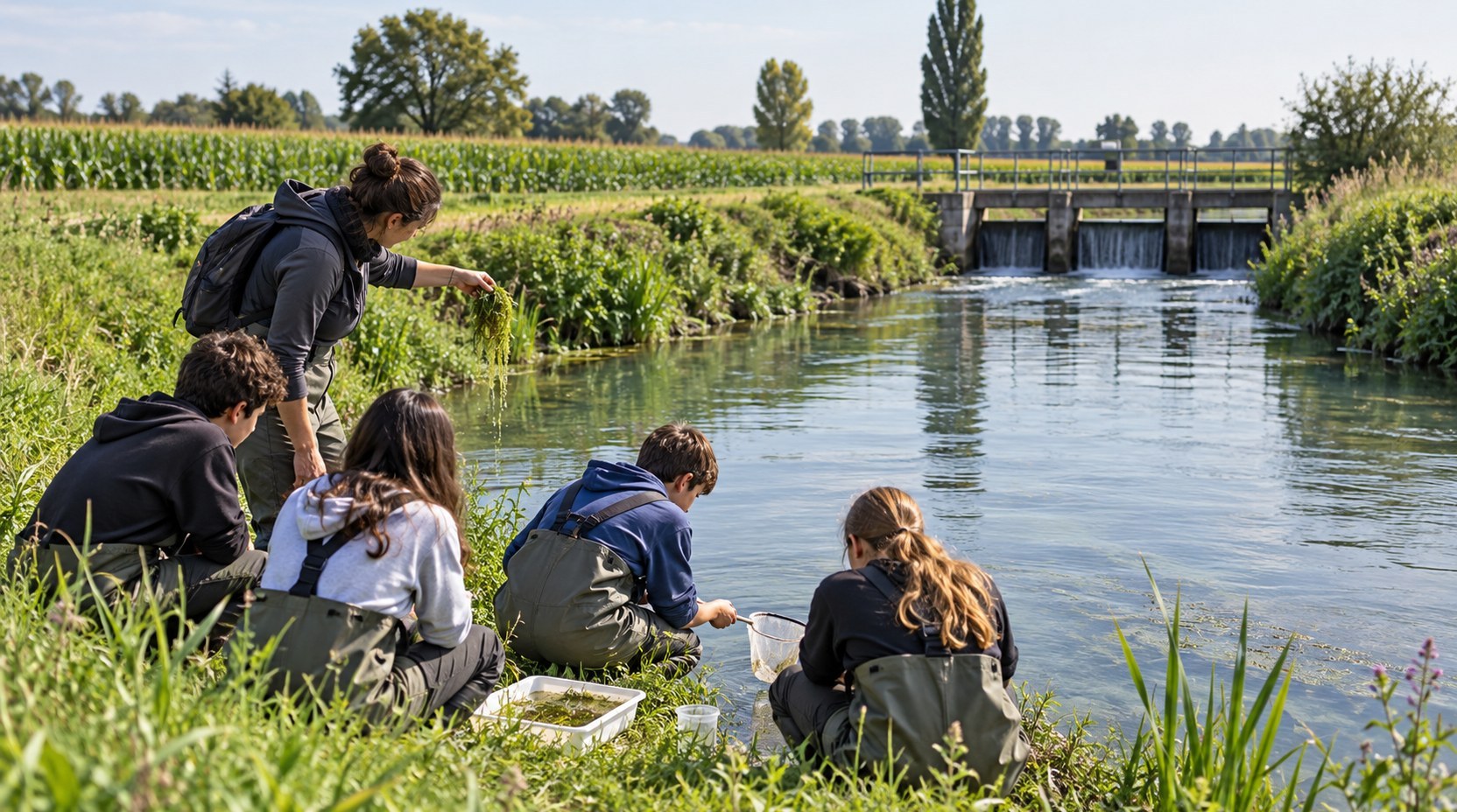 Veneto, progetto Luoghi d'acqua per scuole e FSL (generato da IA)